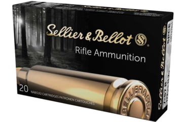 Image of Sellier &amp; Bellot 7x57R 173 Grain Soft Point Cut-Through Edge Rifle Ammunition