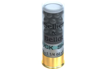 Image of Sellier &amp; Bellot SB 12 Gauge 27 Pellet 2.75in Shotgun Buckshot Ammunition