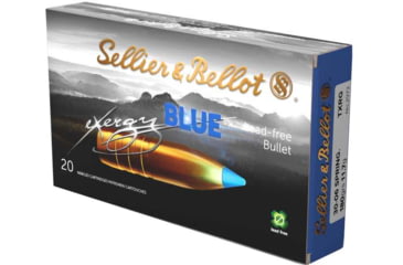 Image of Sellier &amp; Bellot eXergy 30-06 Springfield 180 Grain eXergy Blue Brass Cased Rifle Ammunition