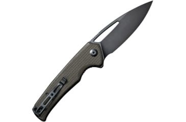 Image of SENCUT Mims Linerlock Green Micarta