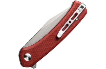Image of SENCUT Snap Linerlock Burgundy G10