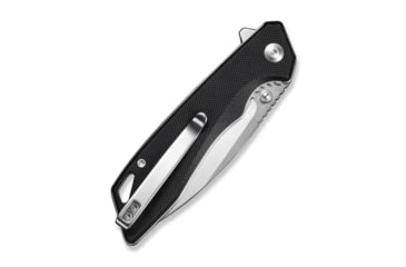 Image of SENCUT Stratex Flipper &amp; Thumb Stud Knife Black G10 Handle 3.17inch Satin Finished 9cr18mov Blade