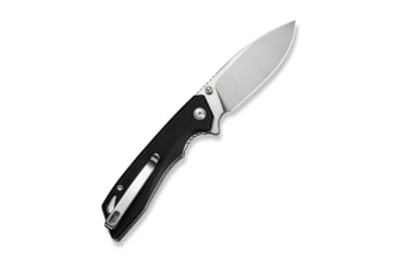 Image of SENCUT Stratex Flipper &amp; Thumb Stud Knife Black G10 Handle 3.17inch Satin Finished 9cr18mov Blade