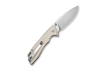 Image of SENCUT Stratex Flipper &amp; Thumb Stud Knife Ivory G10 Handle 3.17inch Satin Finished 9cr18mov Blade