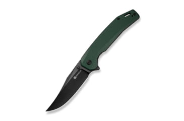 Image of Vornix Flipper Knife Teal Green G10 Handle (3.65" Black 9Cr18MoV Blade)