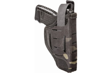 Image of Sentry Ambidextrous Nylon Holster, Ambi, 2in Barrel, Small Revolver/ 5 Shot, MultiCam Black, 35AH04MB
