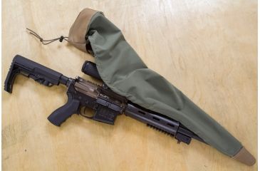 Image of Sentry Armadillo Rifle Water Resistant Firearm Cover, Moss Green, 19DC03MG