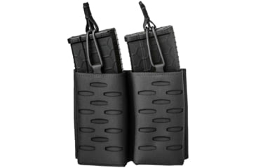 Image of Sentry Gunnar AR/AK Double Side By Side Rifle Mag Pouch, Black, Double, 25AC29BK