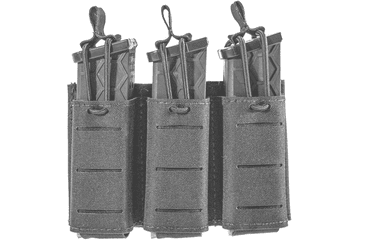 Image of Sentry Gunnar Pistol Triple Mag Pouch, 9mm/.40 Caliber, Black, Triple, 25NP36BK