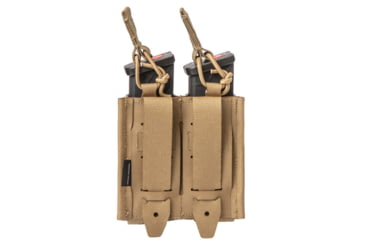 Image of Sentry Gunnar Side By Side Double Pistol Mag Pouch, 10mm/.45 Caliber, Coyote Brown, Double, 25NP17CB