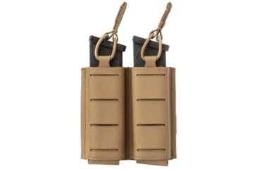 Image of Sentry Gunnar Side By Side Double Pistol Mag Pouch, 10mm/.45 Caliber, Coyote Brown, Double, 25NP17CB