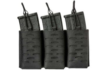 Image of Sentry Gunnar Triple Rifle Mag Pouch, Black, Triple, 25AC10BK