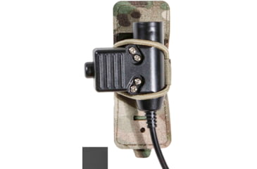 Image of Sentry Push To Talk Platform, Black - 25NP22BK