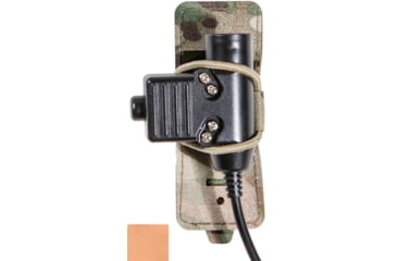 Image of Sentry Push To Talk Platform, Coyote Brown - 25NP22CB