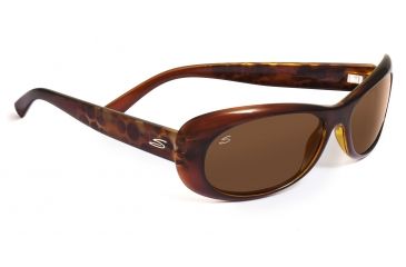 Image of Serengeti Bella Sunglasses - Shiny Bubble Tortoise Frame, Drivers Polarized Lenses 7627