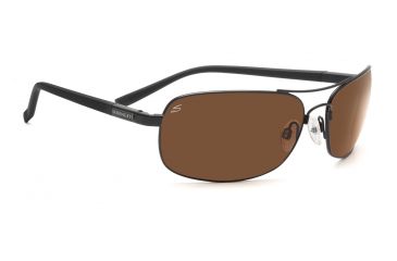 Image of Serengeti Rimini Sunglasses - Satin Black Frame, Polar PhD Drivers Lenses 7678