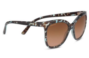 Image of Serengeti Agata Progressive Prescription Sunglasses, Shiny Blue Tortoise Frame, Polarized, Photochromic, 8777PR