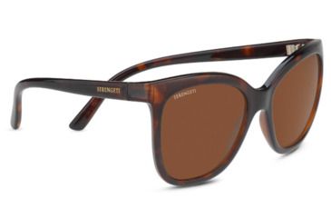 Image of Serengeti Agata Progressive Prescription Sunglasses, Shiny Tortoise Frame, Polarized, Photochromic, 8776PR