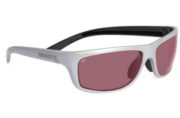 Image of Serengeti Assisi Sunglasses Silver Pearl Black Frame Polar Phd Sedona Lenses 7611