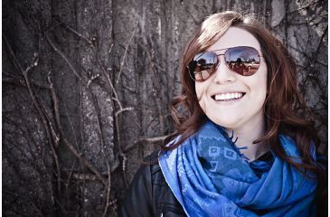 Image of Serengeti Aviator Sunglasses, Medium - Henna Frame, Drivers Gradient Lens 6826