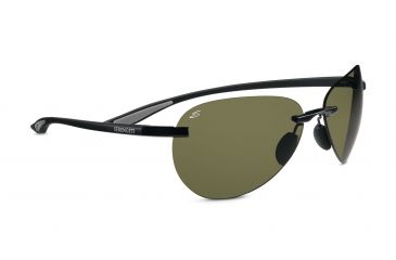 Image of Serengeti Azione Sunglasses - Velvet Black Frame, Polar PhD 555nm Lenses 7535