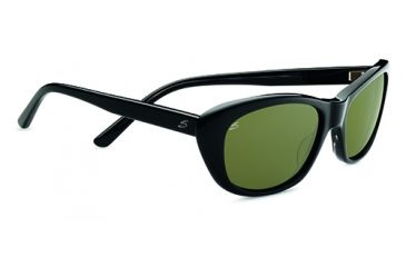 Image of Serengeti Bagheria Single Vision Prescription Sunglasses, Black Grey Tortoise Frame-7787SV