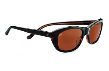 Image of Serengeti Bagheria Single Vision Prescription Sunglasses, Dark Tortoise Honey Frame-7789SV