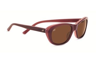 Image of Serengeti Bagheria Single Vision Prescription Sunglasses, Wine Frame-7790SV