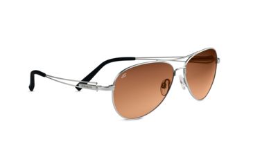 Image of Serengeti Rimini Sunglasses - Satin Black Frame, Polar PhD Drivers Lenses 7678