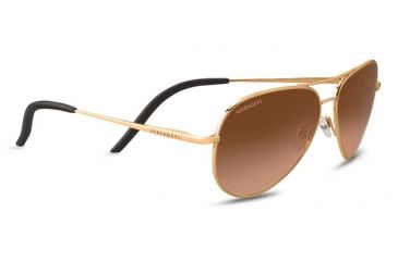 Image of Serengeti Carrara Small, Drivers Gradient, Aviator , Unisex, Shiny Bold Gold, Small 8550