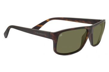 Image of Serengeti Claudio Single Vision Prescription Sunglasses, Satin Dark Tortoise Frame-7953SV