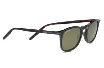 Image of Serengeti Delio Progressive Prescription Sunglasses, Shiny Black / Dark Tortoise Frame, Polarized, Photochromic, 8850PR