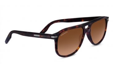 Image of Serengeti Giacomo Sunglasses,Dark Havana Frame,Polarized Drivers Gradient Round Lens 8470