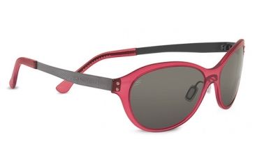 Image of Serengeti Giustina Single Vision Prescription Sunglasses, Crystal Wine Frame-7905SV