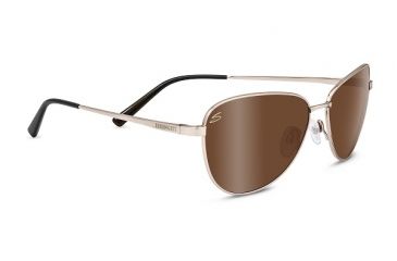 Image of Serengeti Gloria Progressive Prescription Sunglasses, Soft Satin Gold Frame, 8411PR