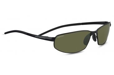 Image of Serengeti Granada Single Vision Prescription Sunglasses, Satin Black Frame-7301SV