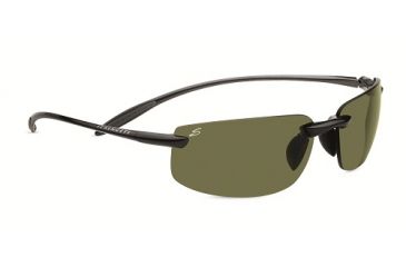 Image of Serengeti Lipari Single Vision Prescription Sunglasses, Shiny Hematite Frame-7805SV