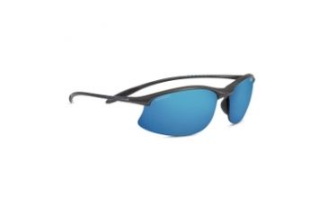 Image of Serengeti Maestrale, PhD Ppolarized 555nm Blue, Oval, Unisex, Satin Dark Gun, Medium/ Large 8477