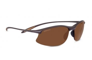 Image of Serengeti Maestrale Sunglasses, Sanded Dark Brown, Polar PhD Drivers, 8450