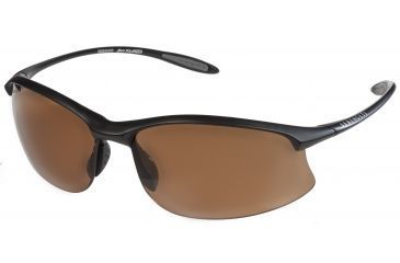 Image of Serengeti Maestrale Sunglasses - Satin Black Frame, Polar PhD Drivers 7356