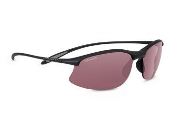 Image of Serengeti Maestrale Sunglasses, Satin Black, Polar PhD Sedona, 8449