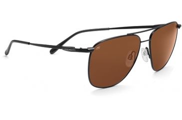 Image of Serengeti Marco Single Vision Rx Sunglasses Satin Black Frame 7545