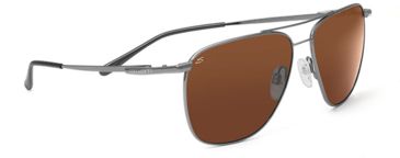 Image of Serengeti Marco Single Vision Rx Sunglasses Shiny Gunmetal Frame 7547