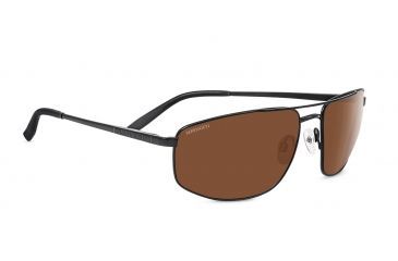 Image of Serengeti Modugno Sunglasses, Satin Black, Polarized Drivers, 8406