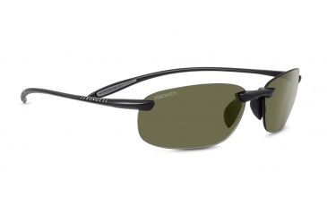 Image of Serengeti Nuvola Sunglasses, Satin Black, Polar PhD 555nm, 8446