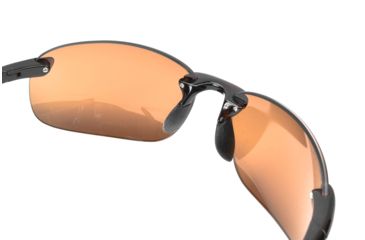 Image of Serengeti Nuvola Sunglasses, Shiny Brown Frame, Polarized PhD Drivers Lens