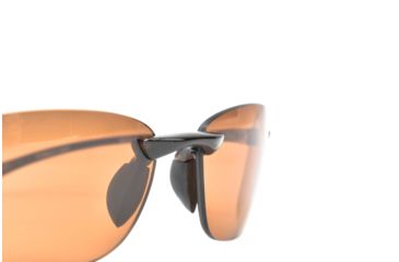 Image of Serengeti Nuvola Sunglasses, Shiny Brown Frame, Polarized PhD Drivers Lens
