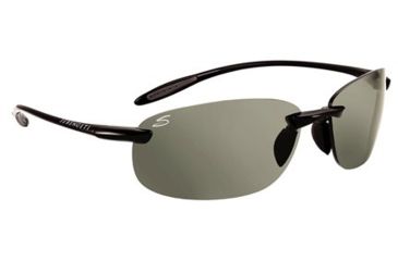 Image of Serengeti Progressive Rx Sunglasses Nuvino Shiny Black Frame 7318
