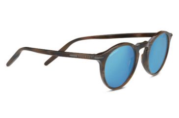 Image of Serengeti Raffaele Progressive Prescription Sunglasses, Shiny Wood Grain Frame, Polarized, Photochromic, 8835PR