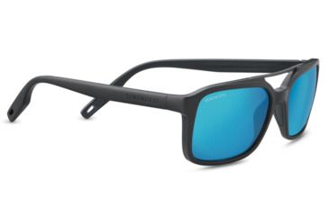 Image of Serengeti Renzo Progressive Prescription Sunglasses, Satin Dark Gray / Satin Dark Gunmetal Frame, Polarized, Photochromic, 8626PR